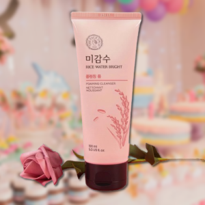 The Face Shop Rice Water Bright Foaming Cleanser 150ml (korea)